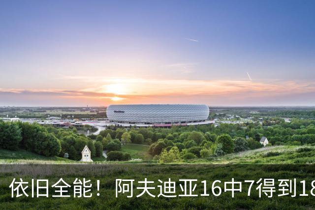 依旧全能！阿夫迪亚16中7得到18分10板4助2断 三分4中2