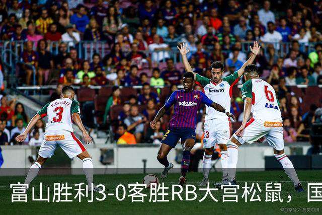 富山胜利3-0客胜RB大宫松鼠，国武勇斗一条龙破门，布施谷翔建功